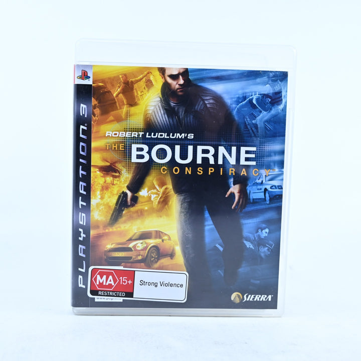 The Bourne Conspiracy - Sony Playstation 3 / PS3 Game + Manual - MINT DISC!