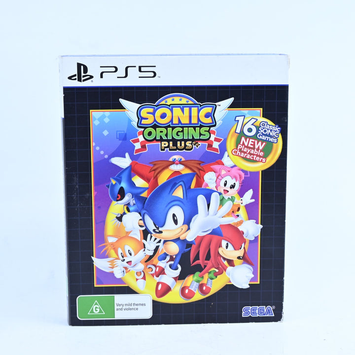 Sonic Origins Plus - Sony Playstation 5 / PS5 Game - FREE POST!