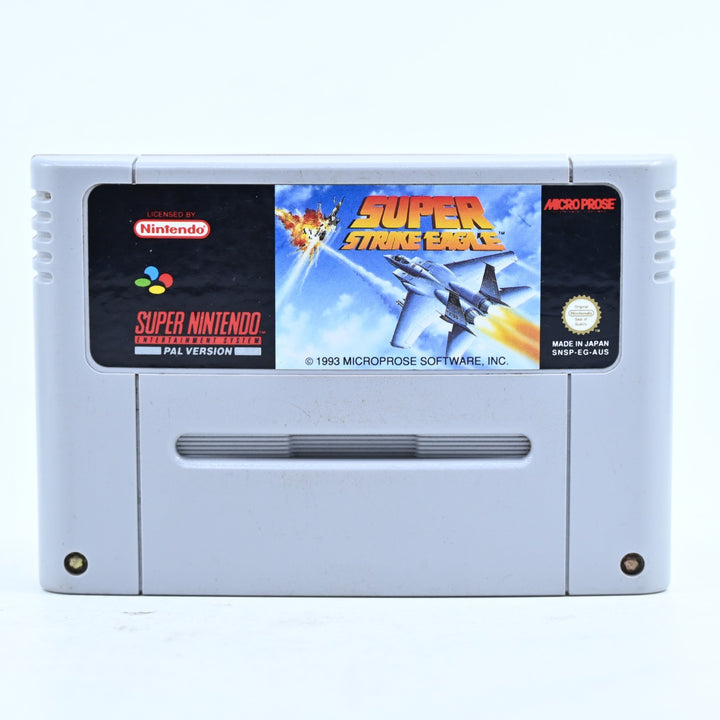 Super Strike Eagle - Super Nintendo / SNES Game - PAL - FREE POST!