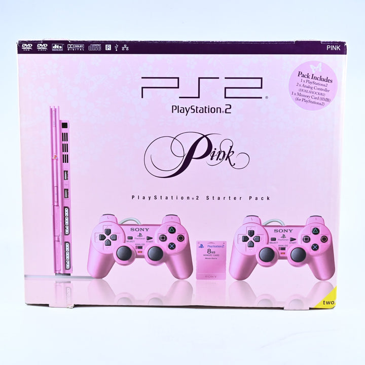 Pink Sony Playstation 2 / PS2 Slim Console - AUS PAL - FREE POST!