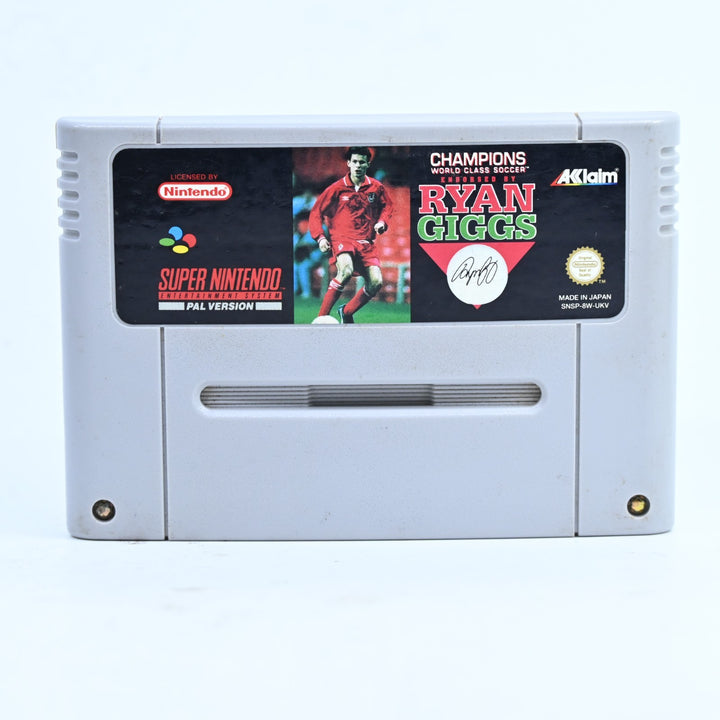 Champions World Class Soccer - Super Nintendo / SNES Game - PAL - FREE POST!