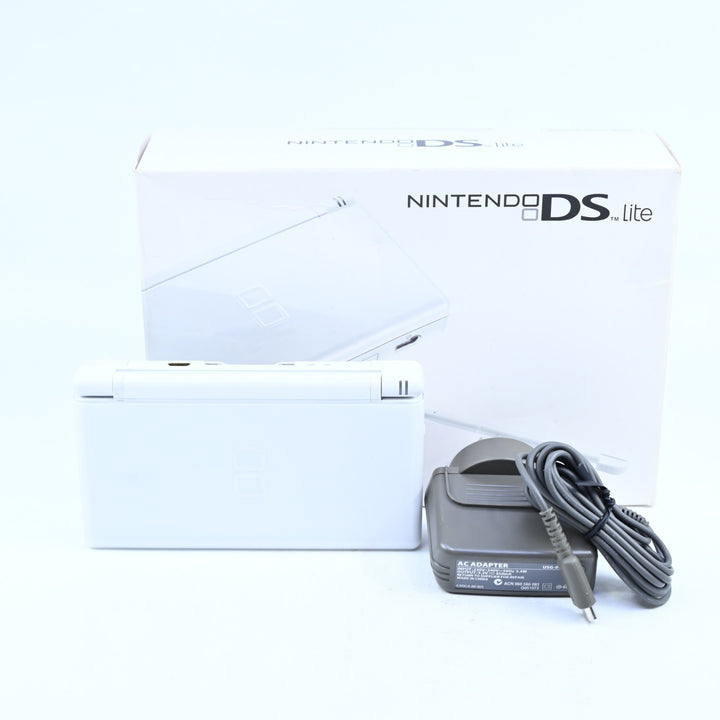 Polar White Nintendo DS Lite Boxed Console - USG-001 - PAL - FREE POST!
