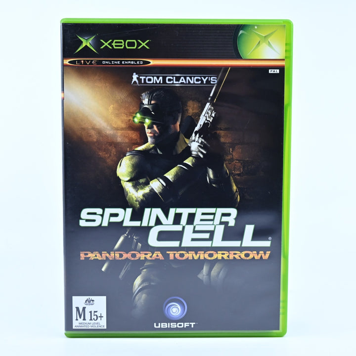 Tom Clancy's Splinter Cell: Pandora Tomorrow - Original Xbox Game + Manual