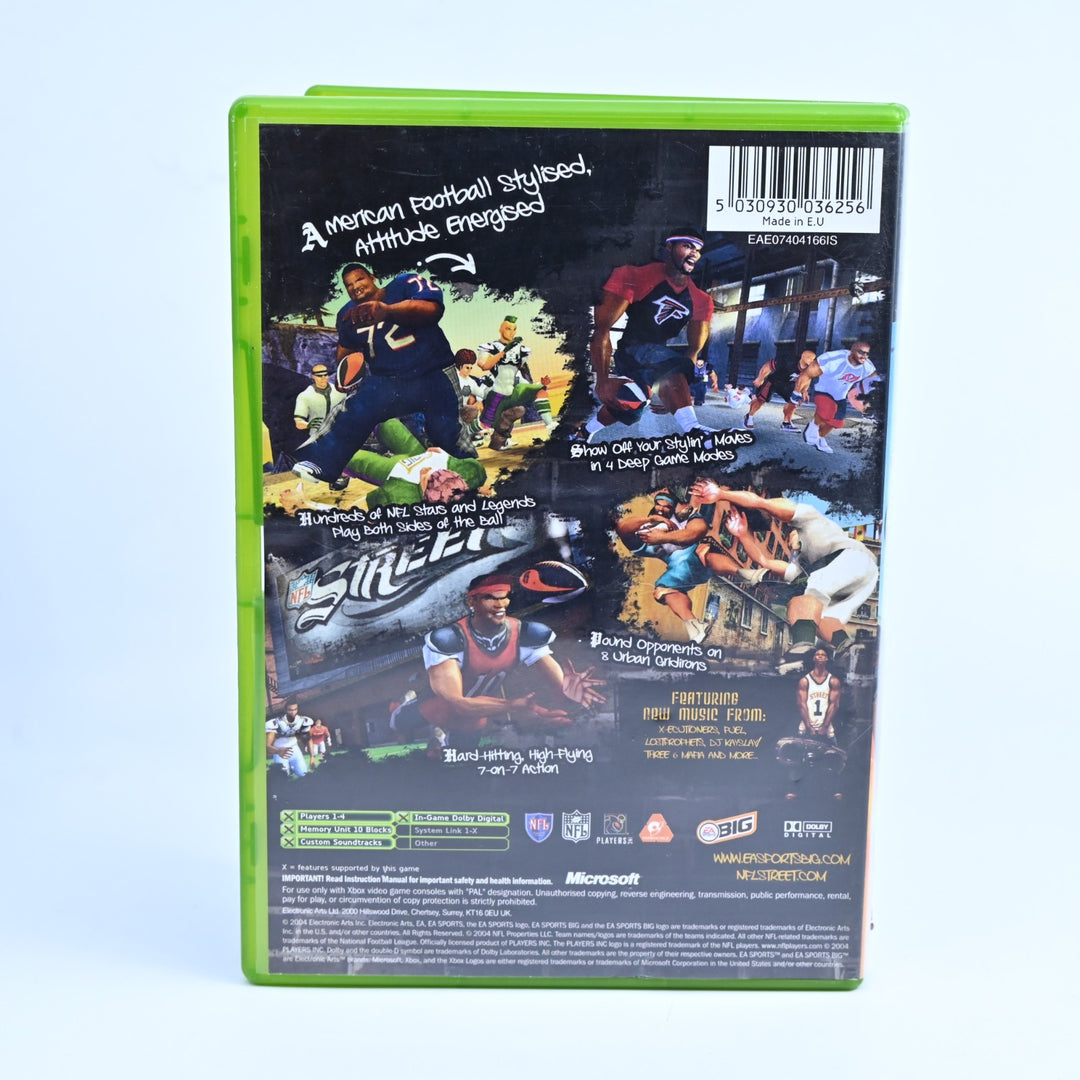 NFL Street - Original Xbox Game + Manual - PAL - MINT DISC!