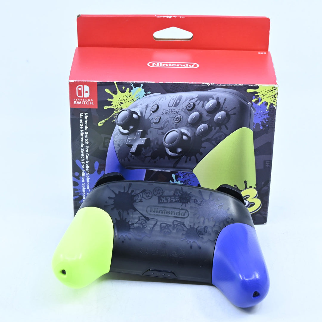 Nintendo Switch Pro Controller - Splatoon 3 Edition - Nintendo Switch Accessory