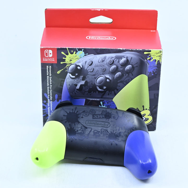 Nintendo Switch Pro Controller - Splatoon 3 Edition - Nintendo Switch Accessory