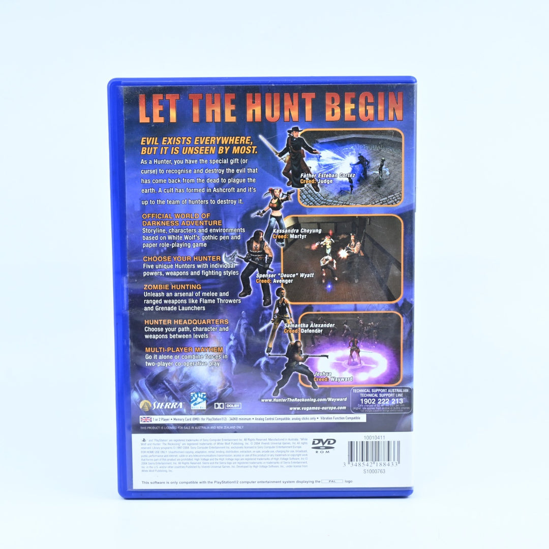 Hunter the Reckoning: Wayward - Sony Playstation 2 / PS2 Game + Manual - PAL