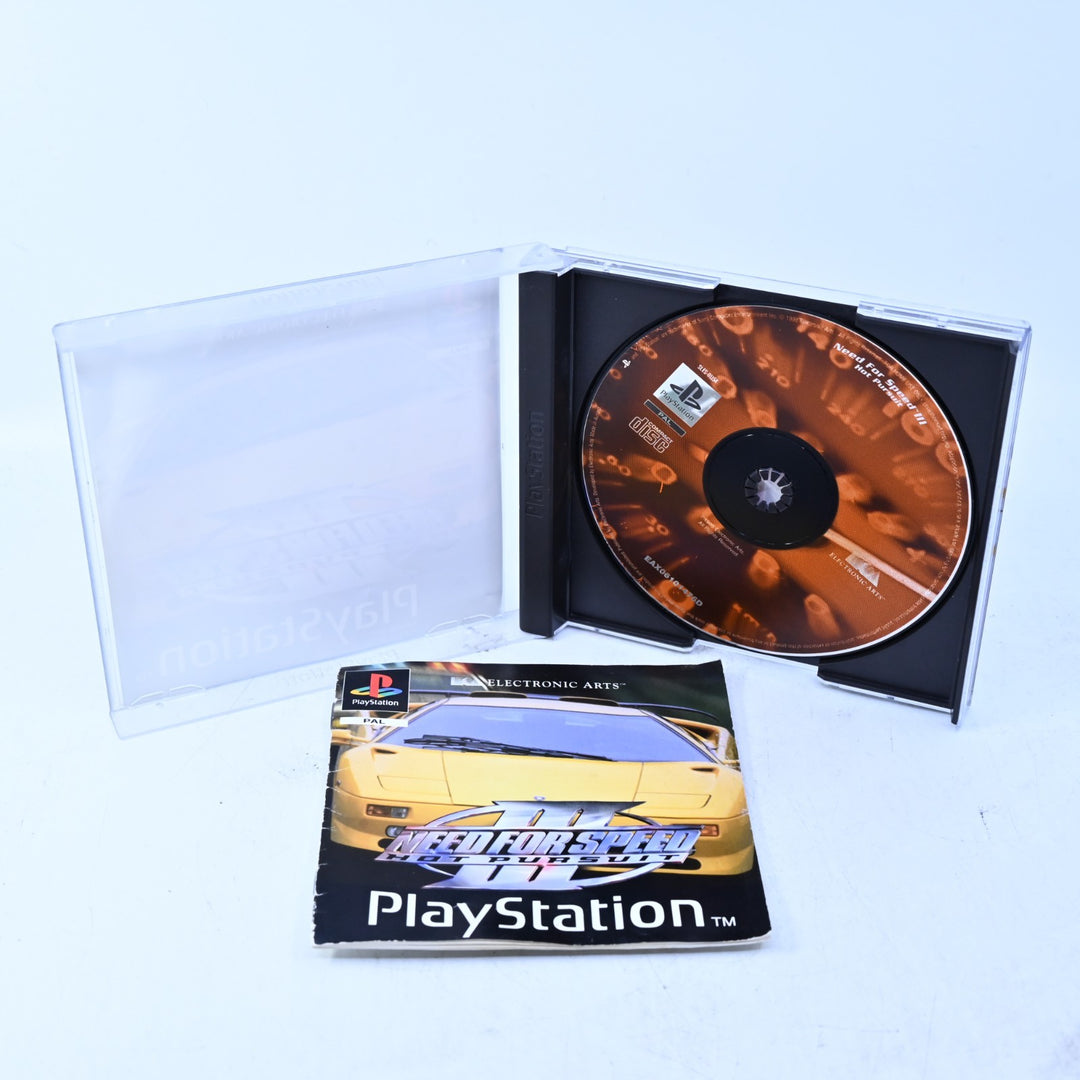 Need for Speed III: Hot Pursuit - Sony Playstation 1 / PS1 Game + Manual - PAL