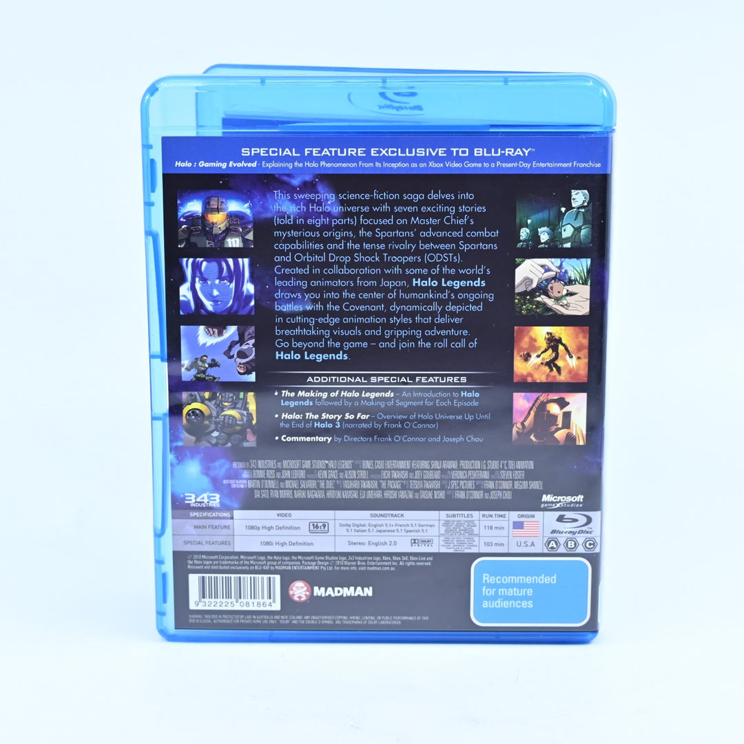 HALO Legends - Regions A/B/C - Madman Entertainment - Blu-ray