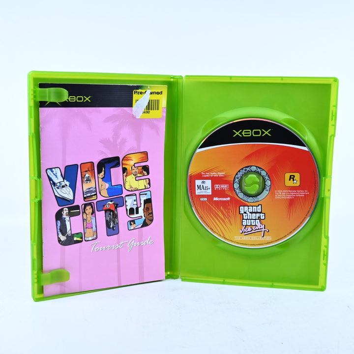 Grand Theft Auto: Vice City - Original Xbox Game + Manual - No Map - PAL