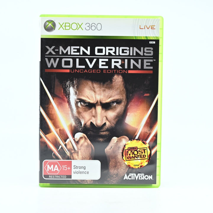 X-Men Origins: Wolverine - Xbox 360 Game + Manual - PAL - MINT DISC!