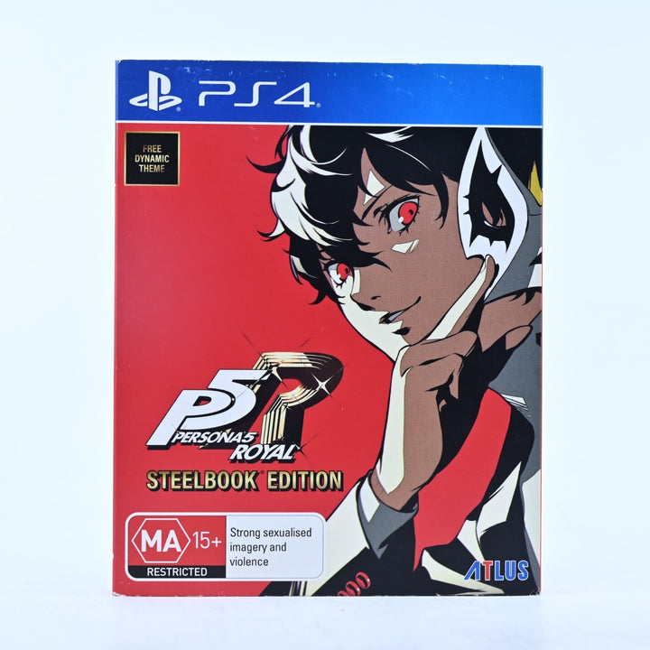 Persona 5 Royal Steelbook Edition - Sony Playstation 4 / PS4 Game - CODE UNUSED