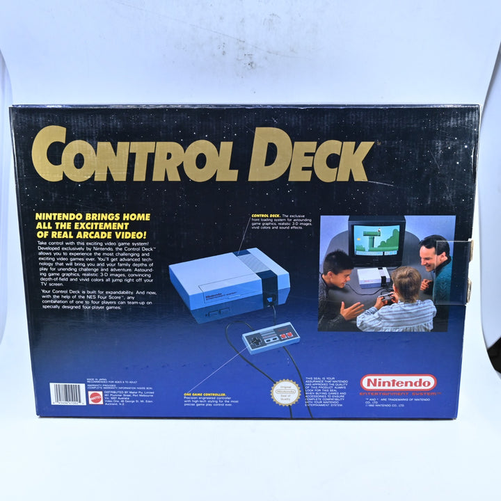 NES Control Deck - Nintendo Entertainment System / NES Boxed Console - PAL