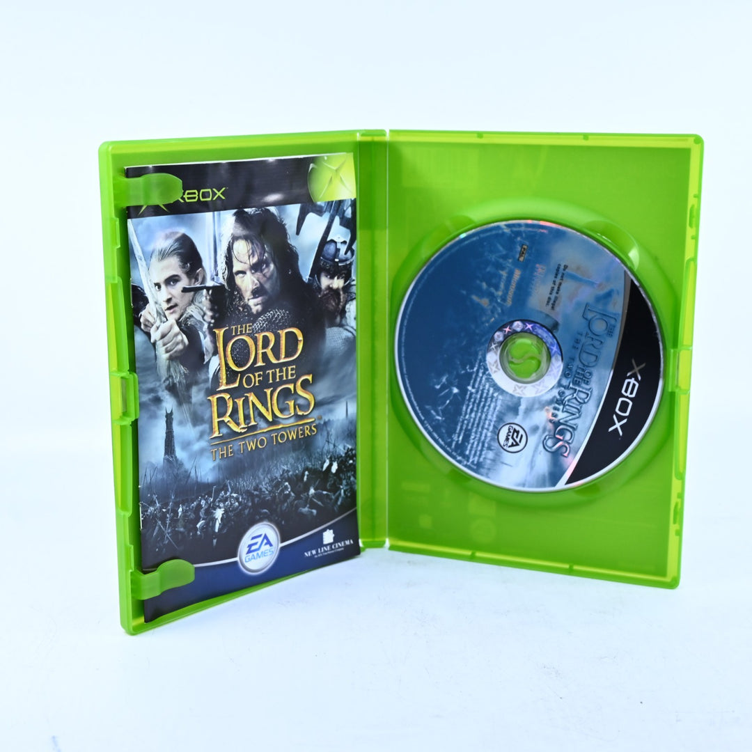 The Lord of the Rings: The Two Towers - Original Xbox Game + Manual - PAL