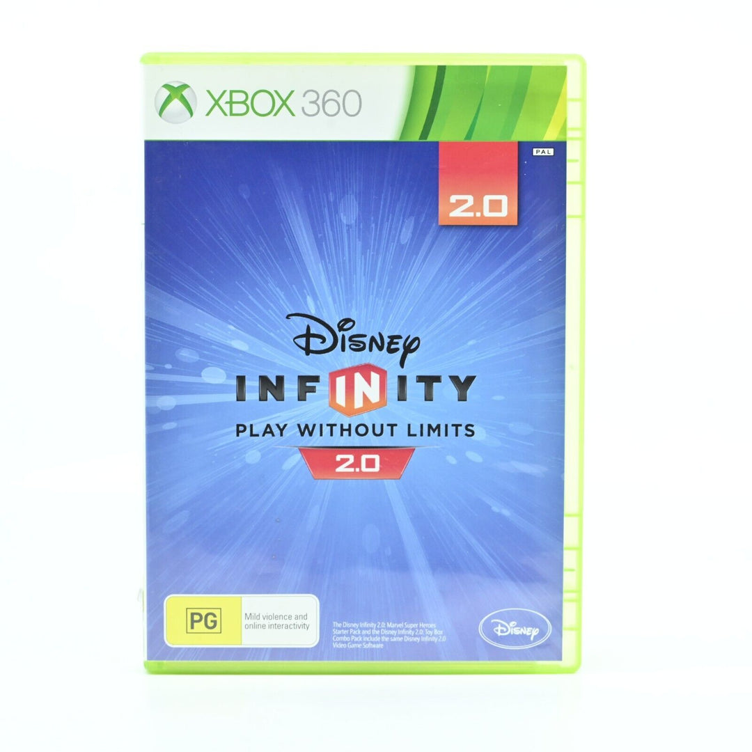 Disney Infinity  2.0 - Xbox 360 Game + Manual - PAL - FREE POST!