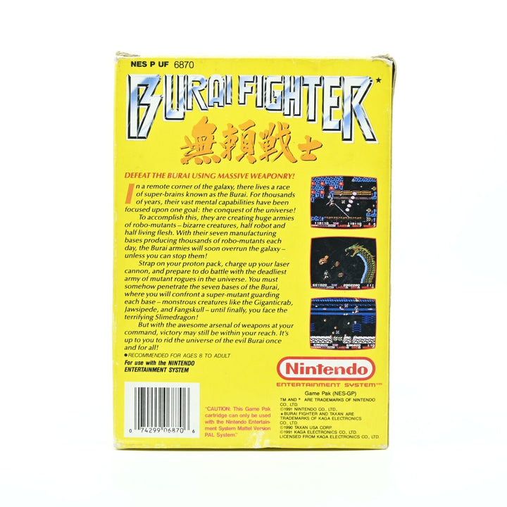 Burai Fighter - Nintendo Entertainment System / NES Boxed Game - PAL