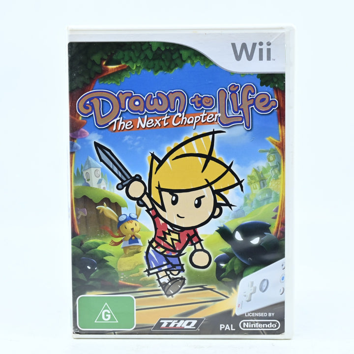 Drawn to Life: The Next Chapter - Nintendo Wii Game + Manual - PAL - FREE POST!