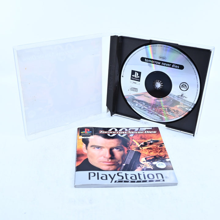 007: Tomorrow Never Dies - Sony Playstation 1 / PS1 Game + Manual - PAL
