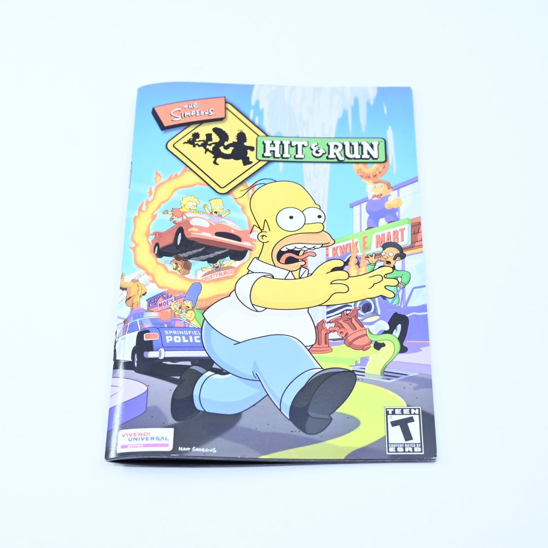 The Simpsons Hit & Run Box - 3 Discs set - Vivendi Universal Games - PC Game