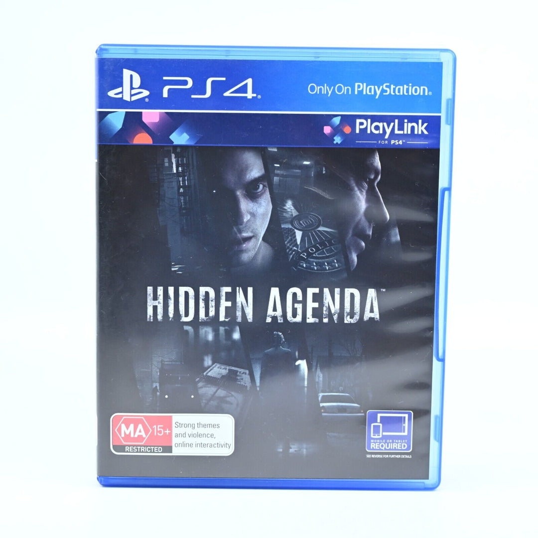 Hidden Agenda - Sony Playstation 4 / PS4 Game - FREE POST!