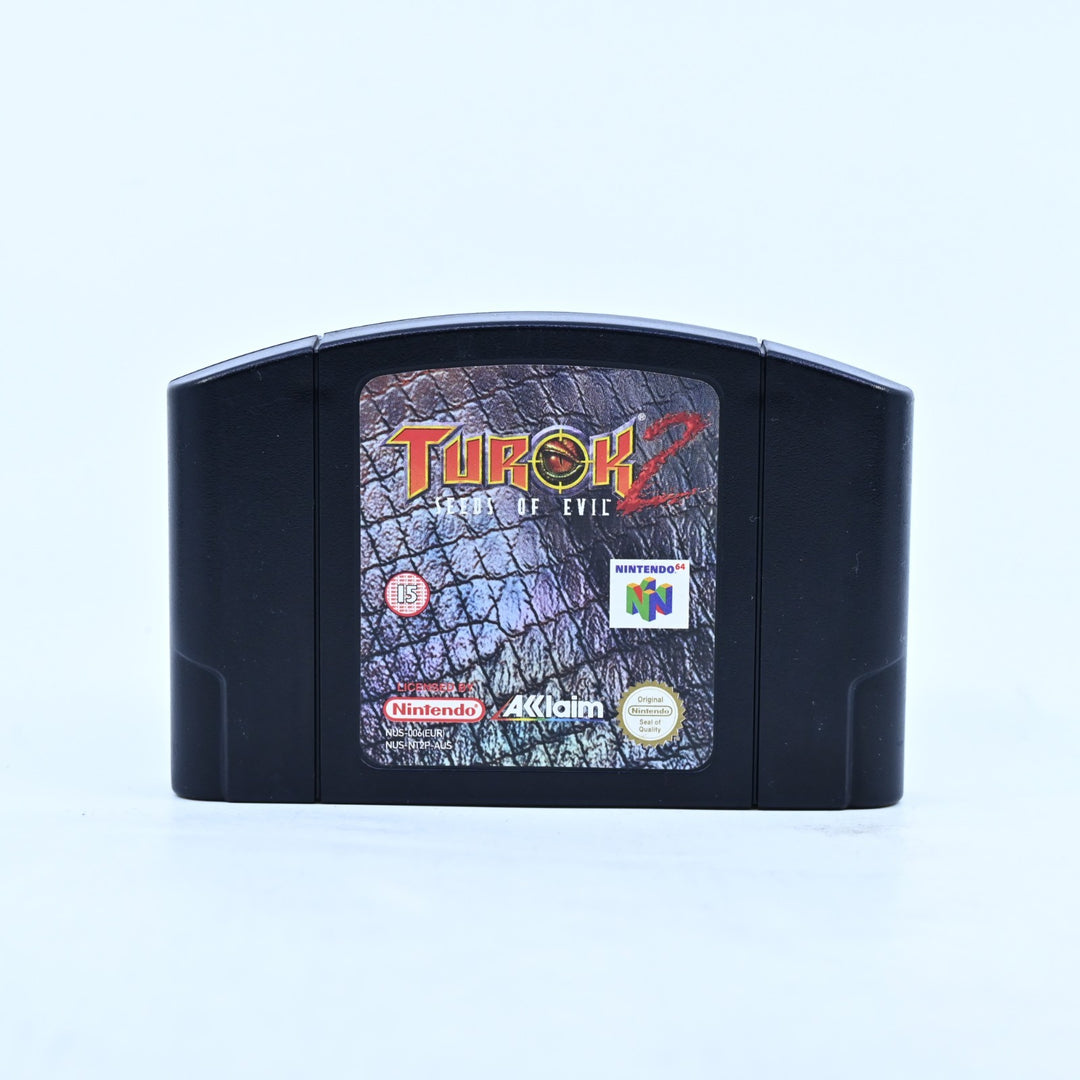 Turok 2: Seeds of Evil - N64 / Nintendo 64 Game - PAL - FREE POST!