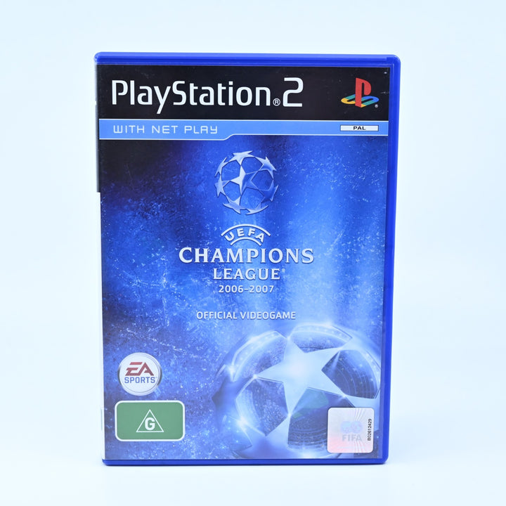 UEFA Champions League 2006-2007 - Sony Playstation 2 / PS2 Game - No Manual