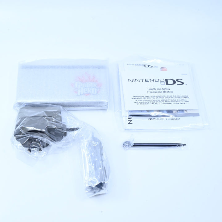 UNUSED! Special Edition Guitar Hero - Nintendo DS Lite Boxed Console - AUS PAL
