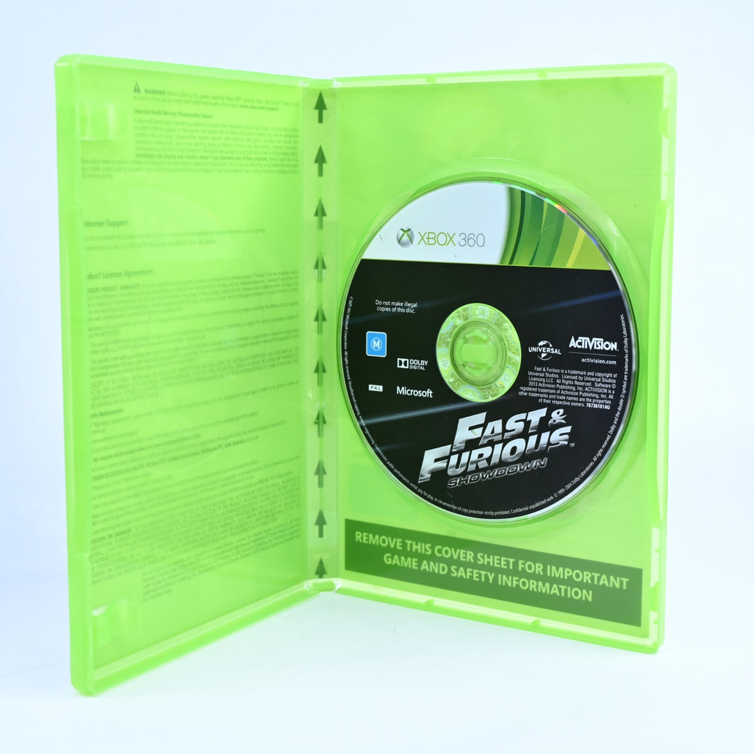 Fast & Furious: Showdown - Xbox 360 Game - PAL - MINT DISC!