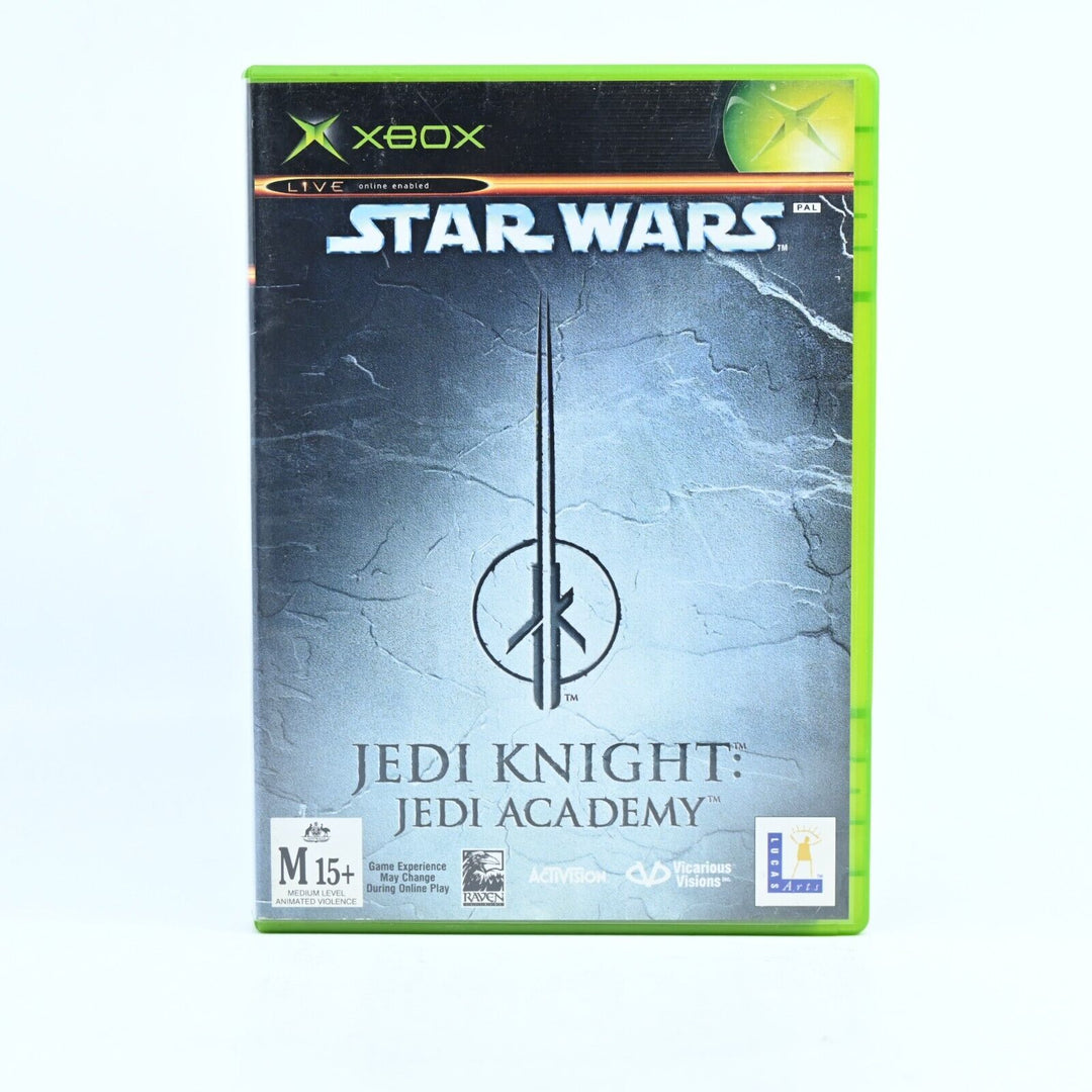 Star Wars Jedi Knight: Jedi Academy - Original Xbox Game + Manual - PAL