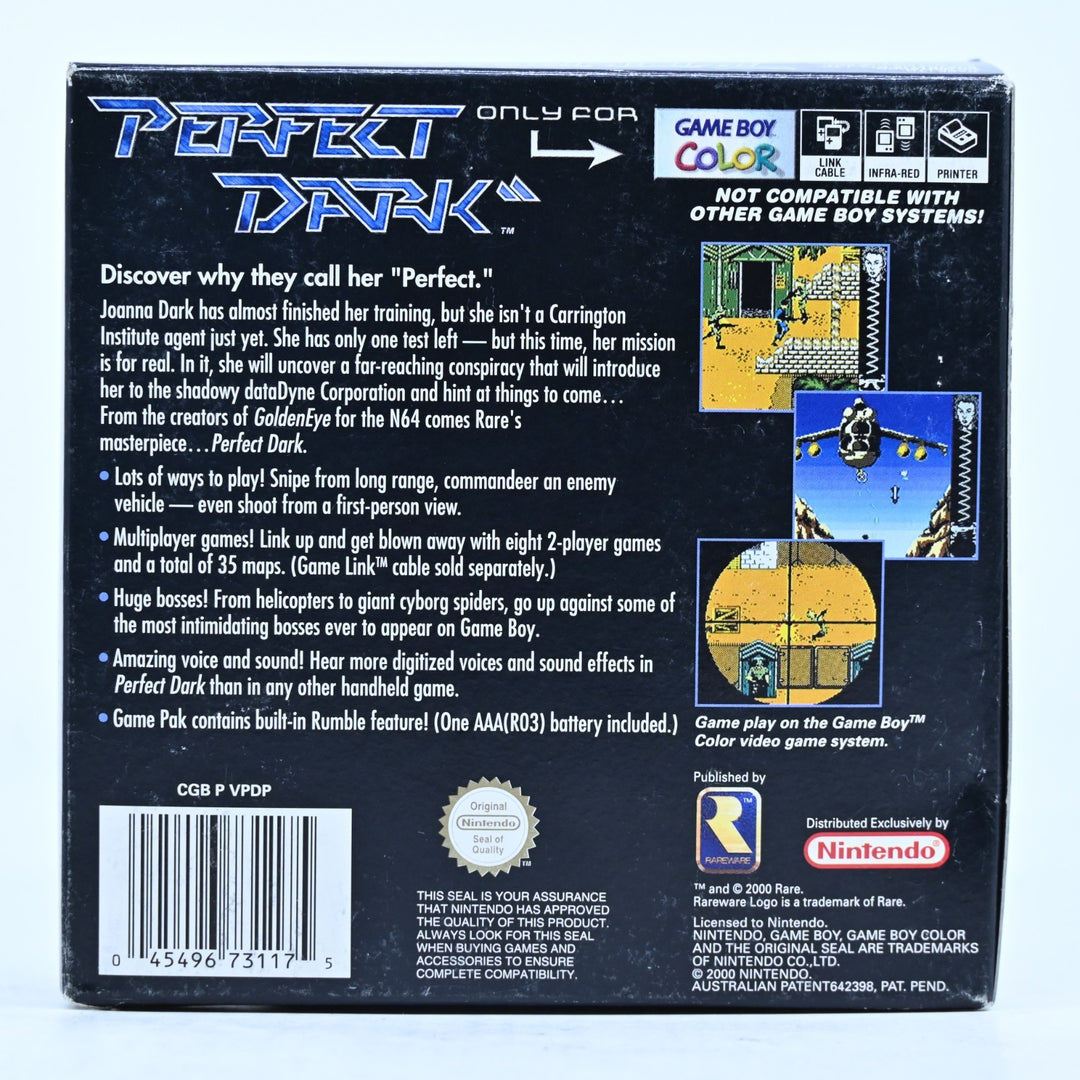 Perfect Dark - Nintendo Gameboy Color Boxed Game - PAL - FREE POST!