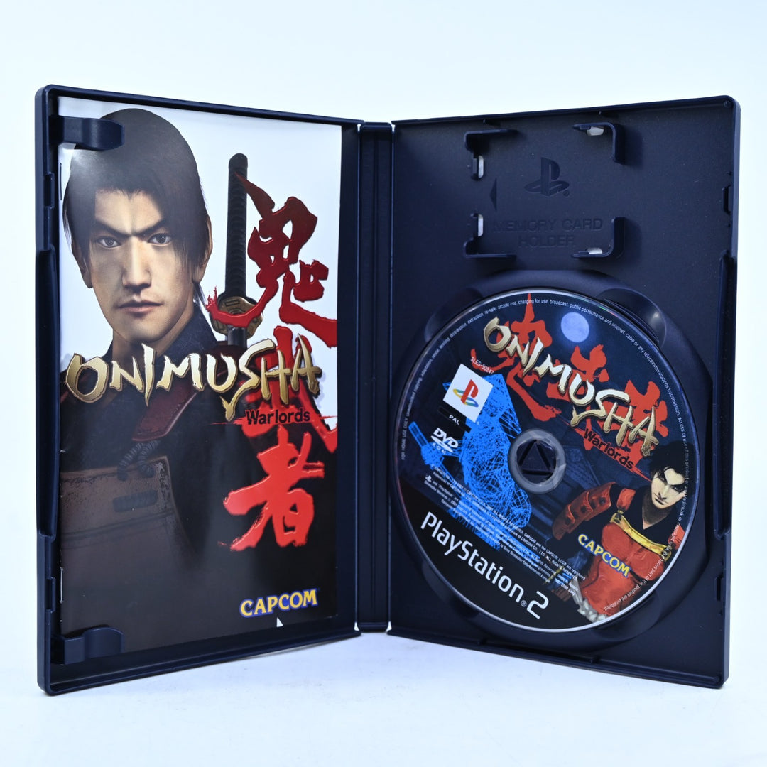 Onimusha: Warlords - Sony Playstation 2 / PS2 Game + Manual - PAL - MINT DISC!