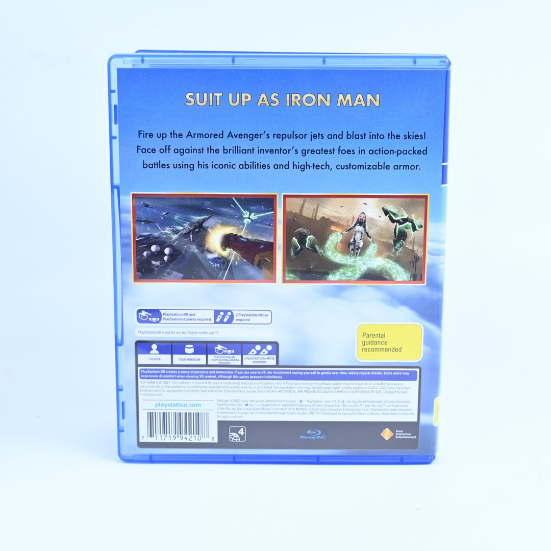 Marvel Iron Man VR - Sony Playstation 4 / PS4 Game - MINT DISC!