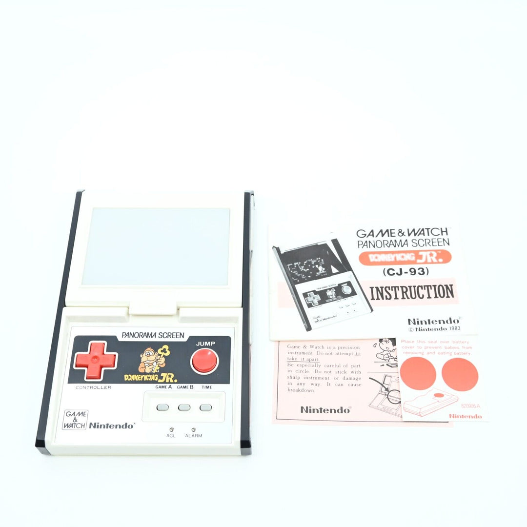 Donkey Kong Jr. Panorama Screen  - Nintendo Game & Watch Boxed Console