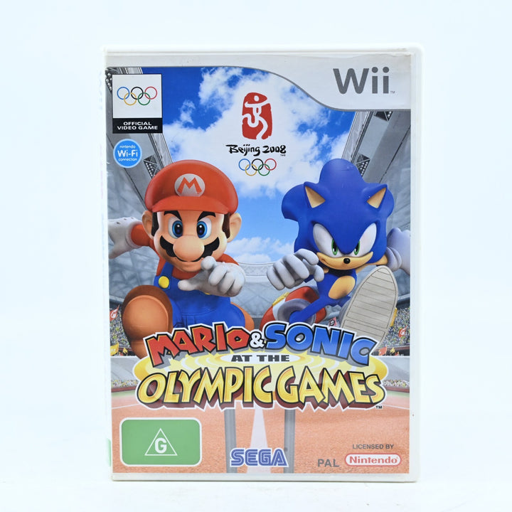 Mario & Sonic at the Olympic Games - Nintendo Wii Game - PAL - FREE POST!