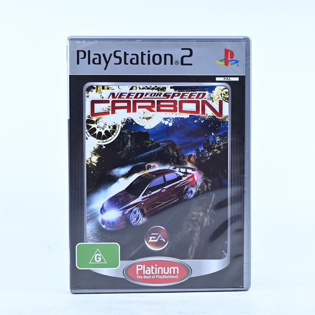 Need for Speed Carbon - Sony Playstation 2 / PS2 Game + Manual - PAL