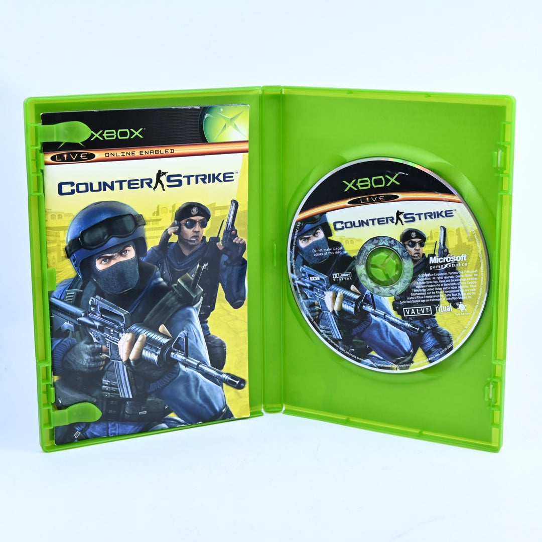 Counter Strike - Original Xbox Game + Manual - PAL - NEAR MINT DISC!