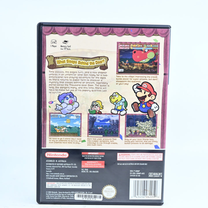 Paper Mario: The Thousand Year Door - Nintendo Gamecube Game - No Manual - PAL