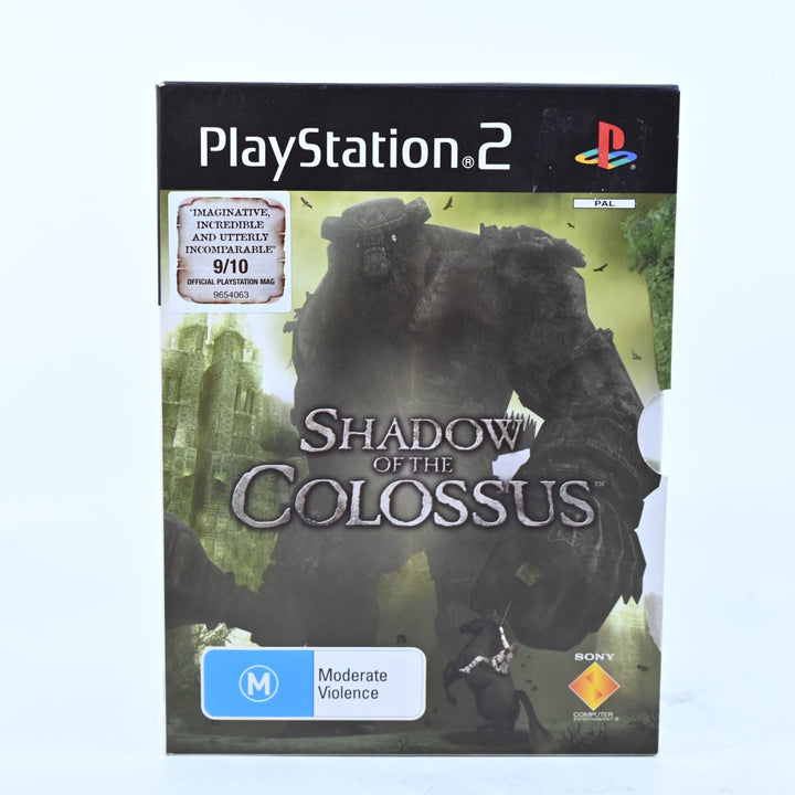 Shadow of the Colossus - Sony Playstation 2 / PS2 Game + Manual + Postcards