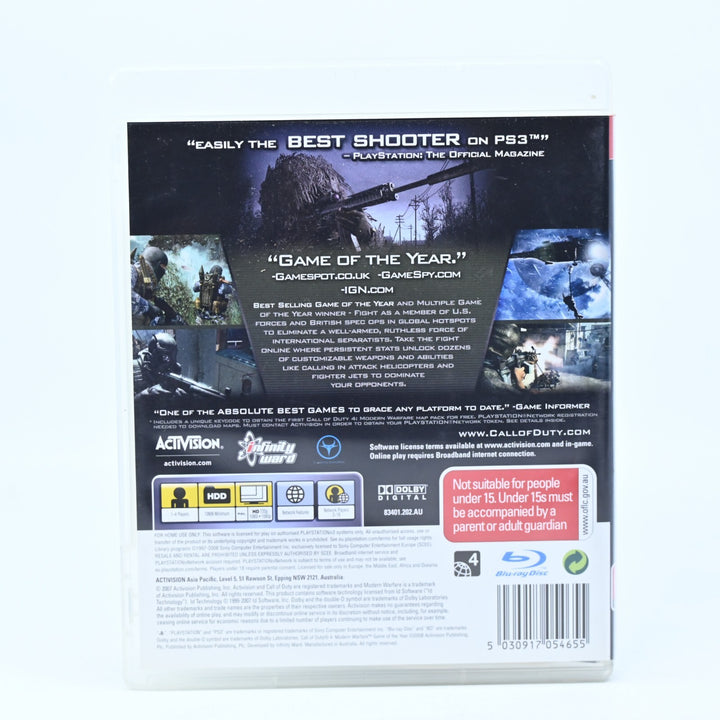 Call of Duty 4: Modern Warfare GOTY Edition - Sony Playstation 3 / PS3 Game