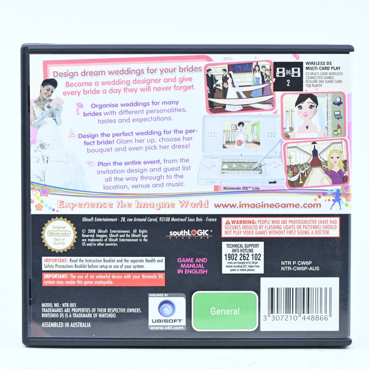 Imagine: Dream Wedding - Nintendo DS Game - PAL - FREE POST!