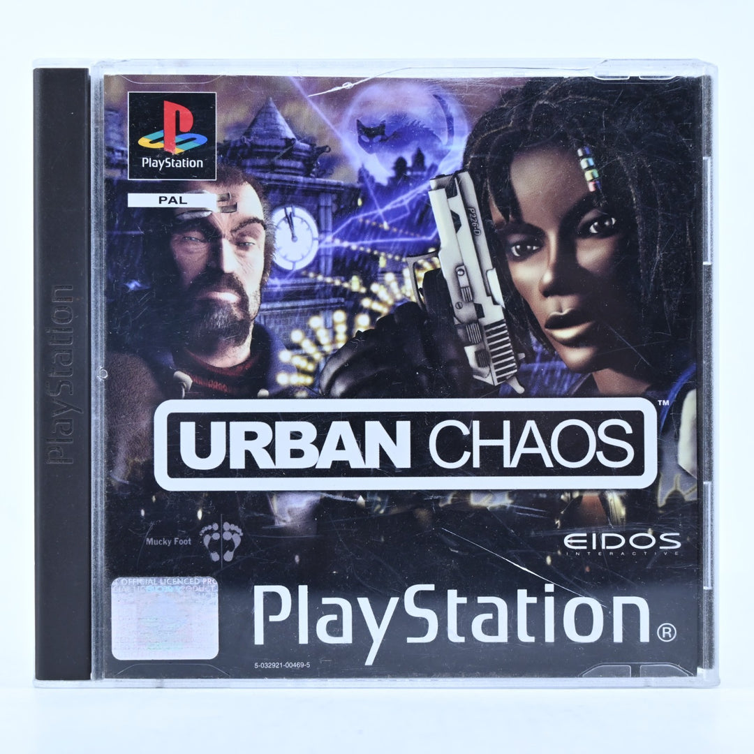 Urban Chaos - Sony Playstation 1 / PS1 Game + Manual - PAL