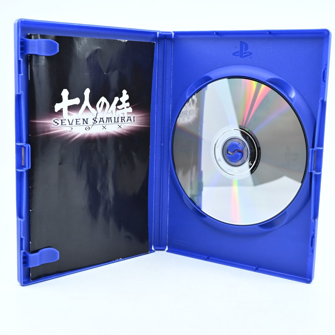 Seven Samurai 20XX - Sony Playstation 2 / PS2 Game + Manual - PAL - MINT DISC!
