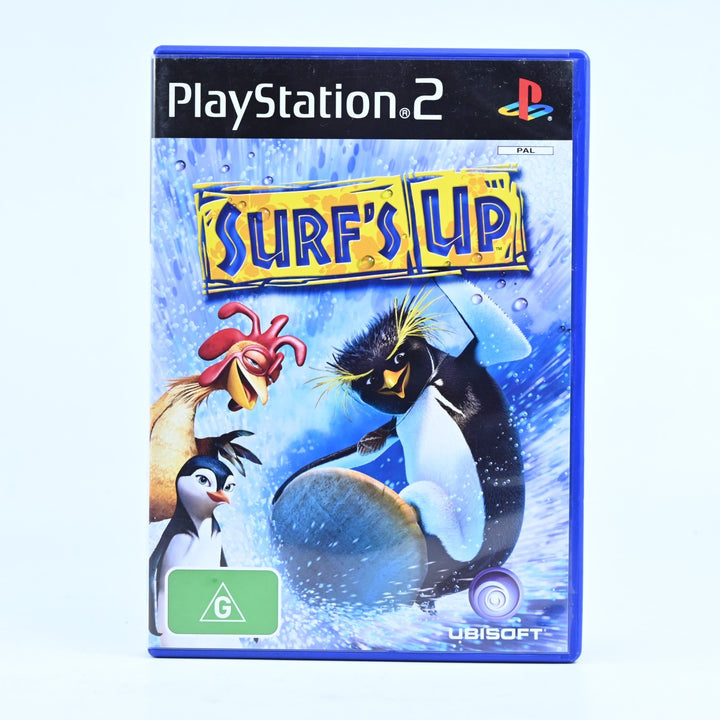 Surf's Up - Sony Playstation 2 / PS2 Game + Manual - PAL - MINT DISC!