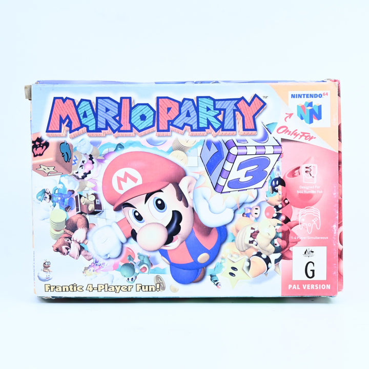 Mario Party - N64 / Nintendo 64 Boxed Game - PAL - FREE POST!
