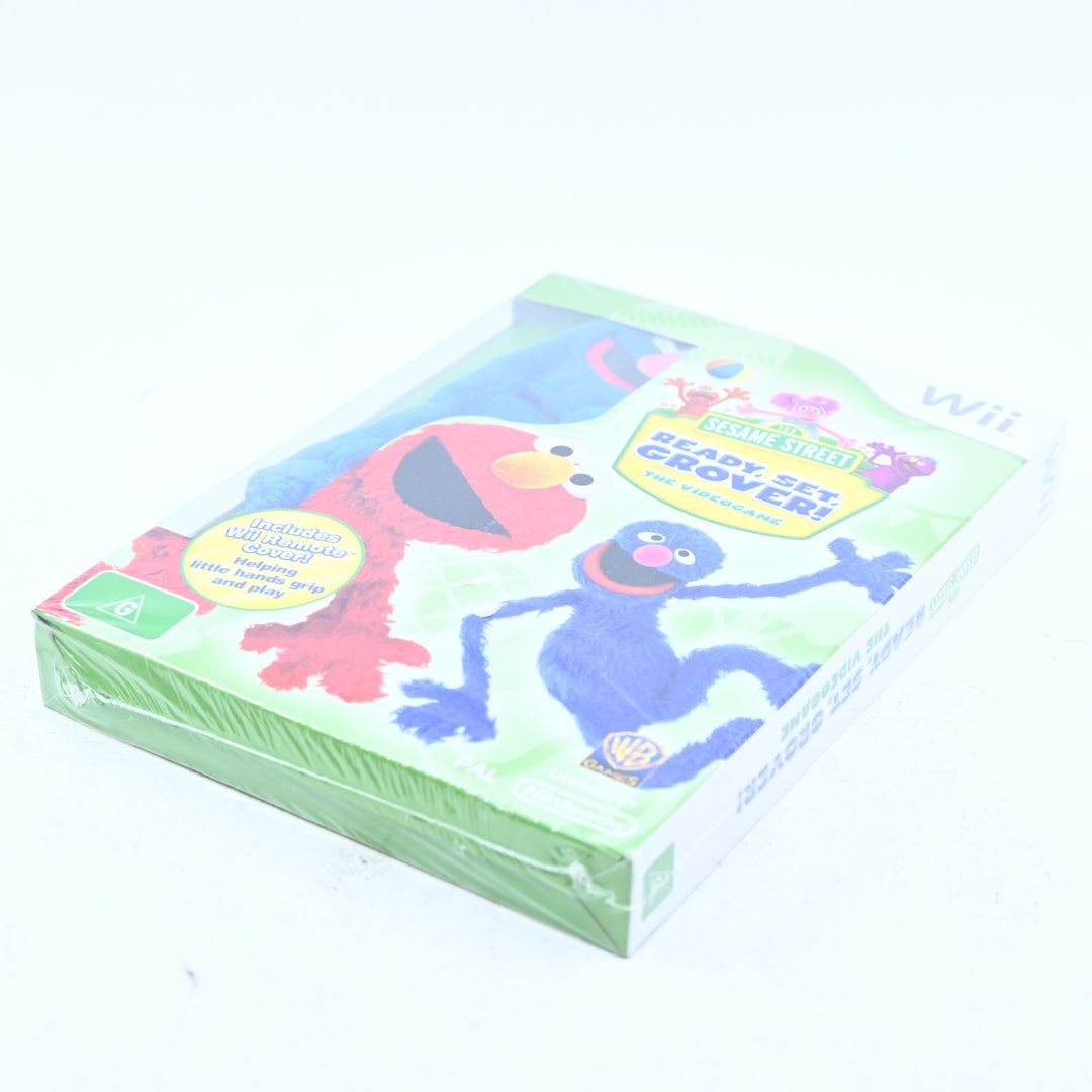 SEALED! Sesame Street: Ready, Steady, Grover! - Nintendo Wii Game -FREE POST!