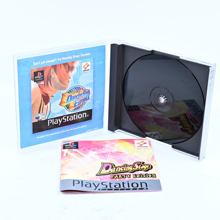 Dancing Stage Party Edition - Sony Playstation 1 / PS1 Game + Manual - PAL