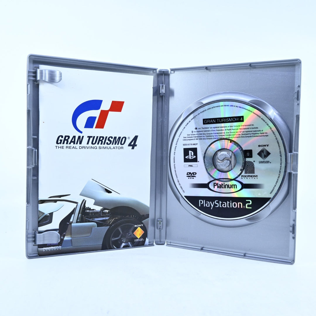 Gran Turismo 4 - Sony Playstation 2 / PS2 Game + Manual - PAL