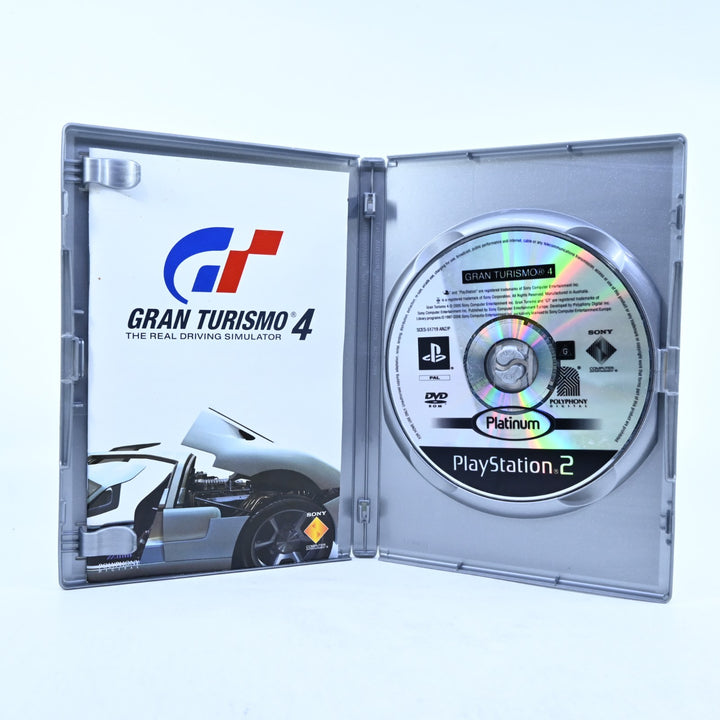 Gran Turismo 4 - Sony Playstation 2 / PS2 Game + Manual - PAL