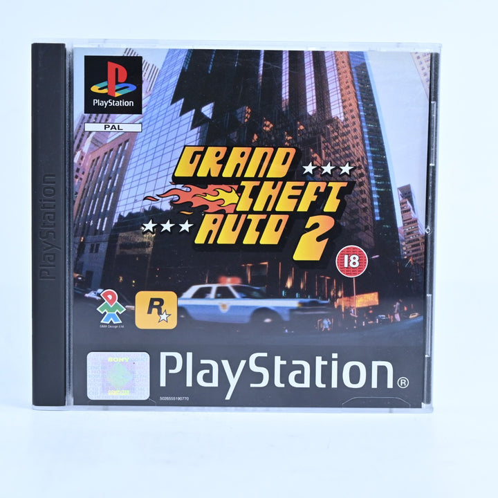 Grand Theft Auto 2 | GTA2 - Sony Playstation 1 / PS1 Game + Manual + Map - PAL