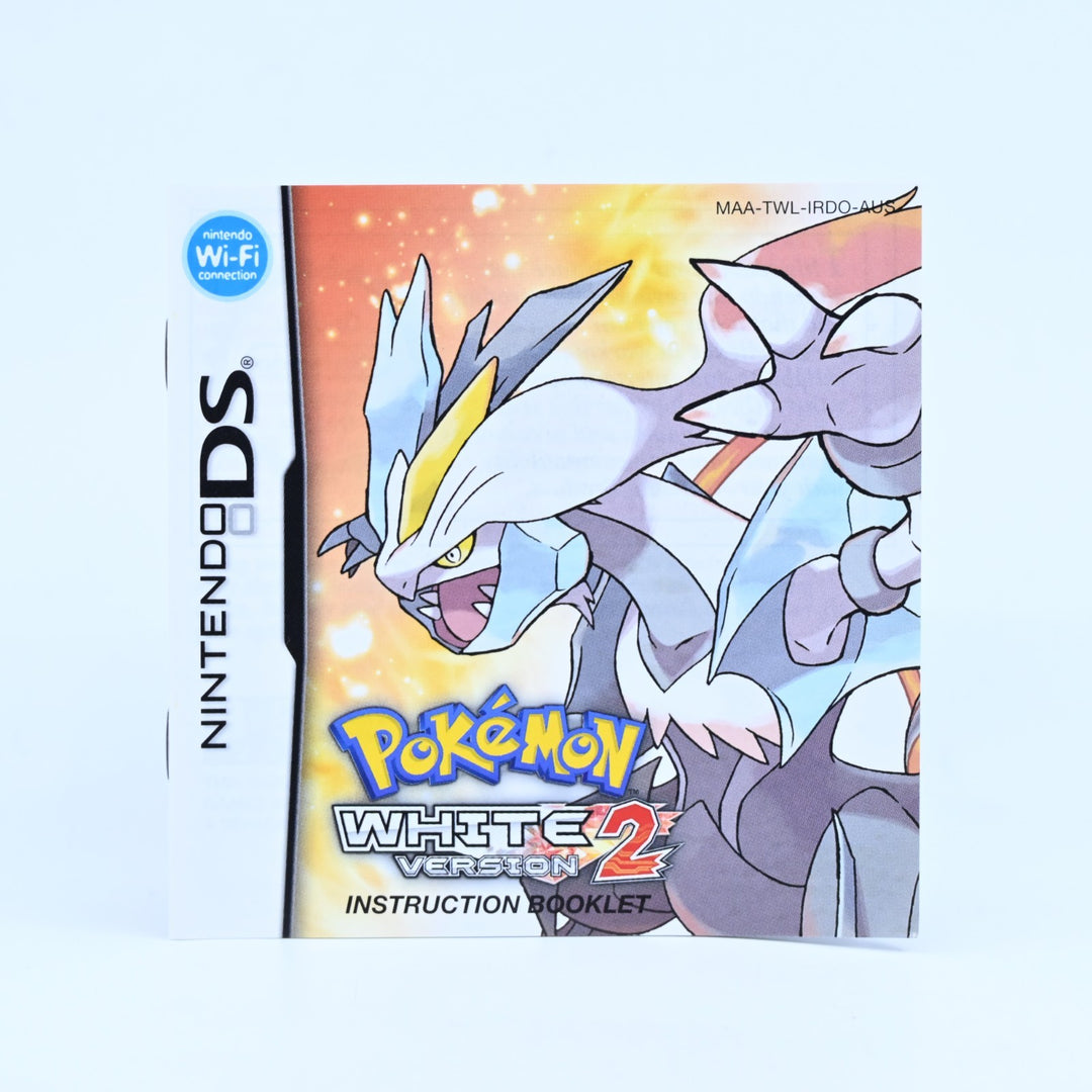 Pokemon White 2 - Nintendo DS Game - PAL + Manual - FREE POST!